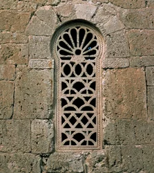 Window with tracery, from the Basilica de San Juan Bautista, built in 661